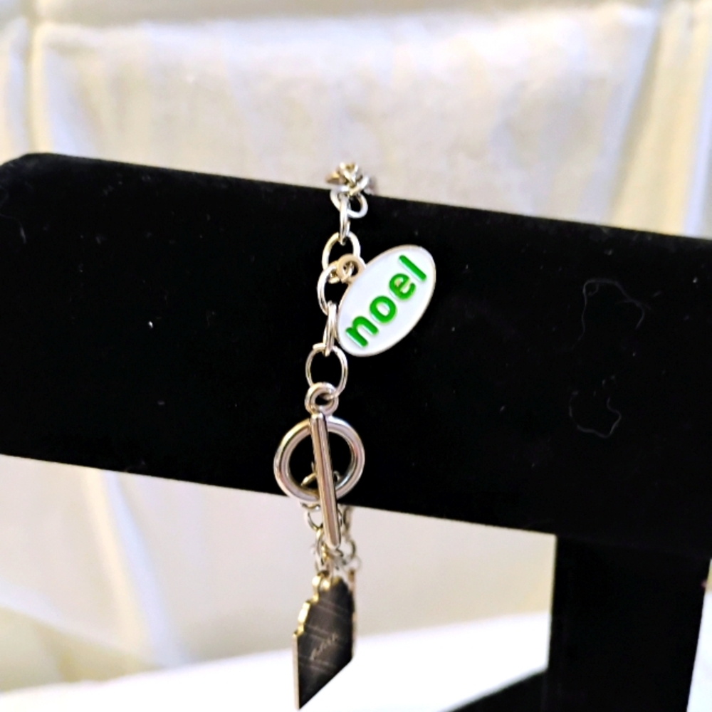 Hand Crafted Holiday Charm Bracelet